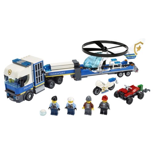 LEGO City Police Полицейский вертолетный транспорт