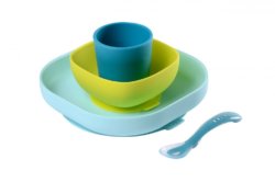 Beaba набор посуды цвет голубой