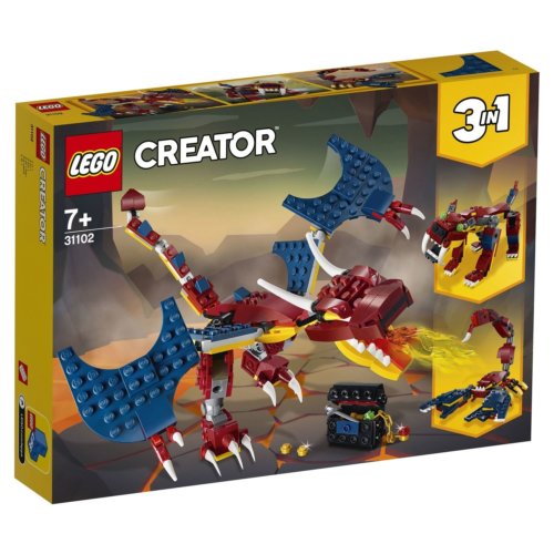 LEGO Creator Огненный дракон