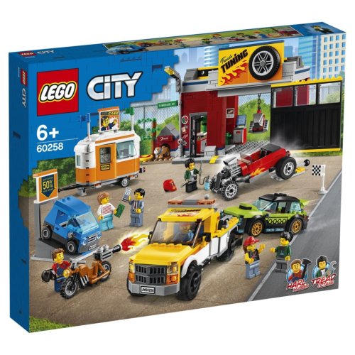 LEGO City Nitro Wheels Тюнинг-мастерская