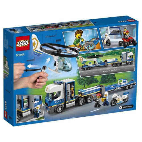 LEGO City Police Полицейский вертолетный транспорт