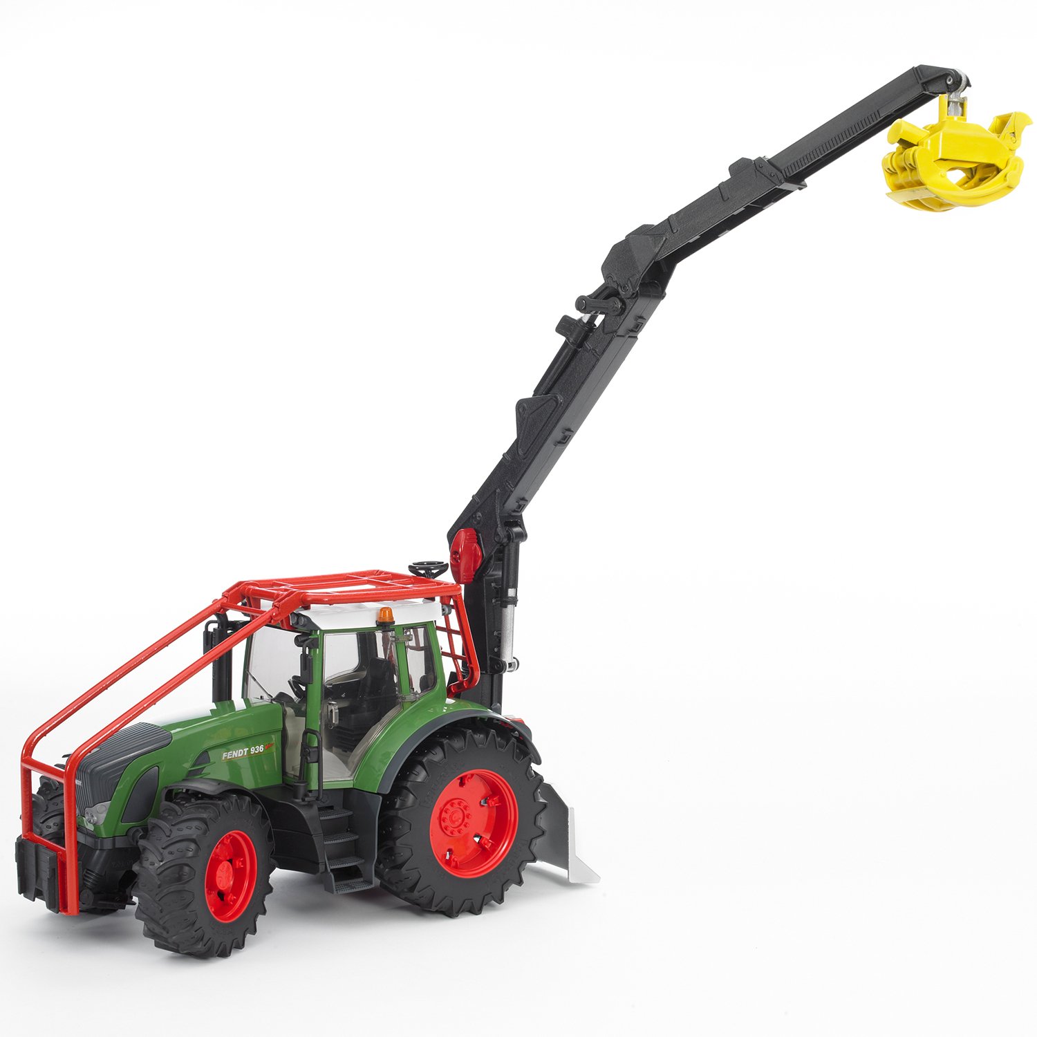 Bruder Трактор Fendt 936 Vario лесной с манипулятором – YOYO