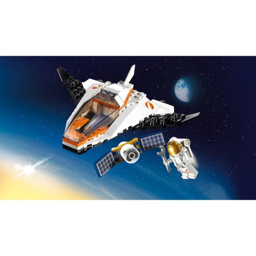 LEGO City Space Port Миссия по ремонту спутника