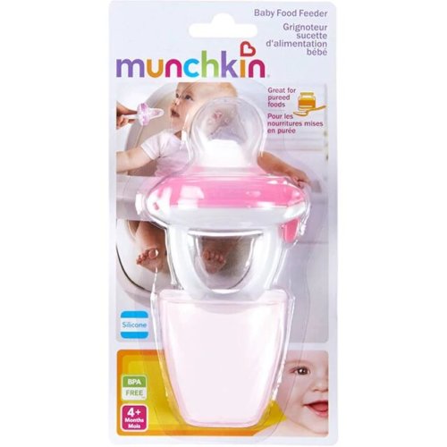 Munchkin ниблер для детского питания розовый 4+