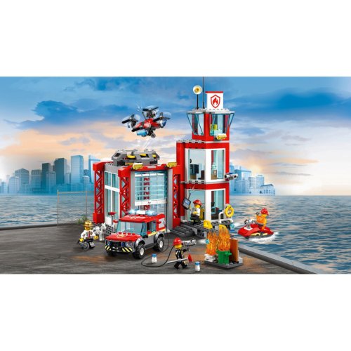 LEGO City Fire Пожарное депо
