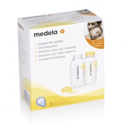 Medela контейнер-бутылочка для сбора грудного молока 250 мл. 2шт.