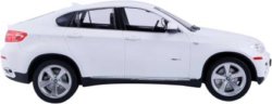 Машинка радиоуправляемая (На Батарейках) Rastar BMW X6 1:14 M белая