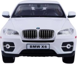 Машинка радиоуправляемая (На Батарейках) Rastar BMW X6 1:14 M белая