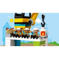 LEGO DUPLO Башенный кран на стройке