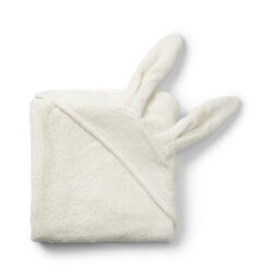 Elodie полотенце с капюшоном Vanilla white bunny