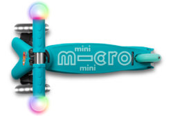 Самокат Mini Micro Deluxe Magic аква LED
