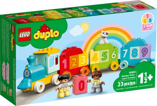 LEGO DUPLO Поезд с цифрами — учимся считать