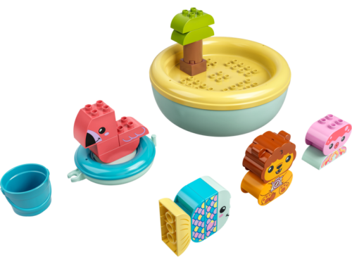 LEGO DUPLO Приключения в ванной: плавучий остров для зверей