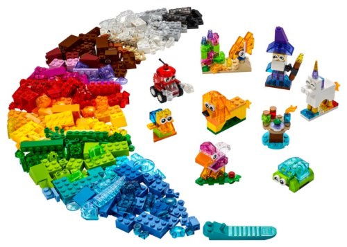 LEGO Classic Прозрачные кубики