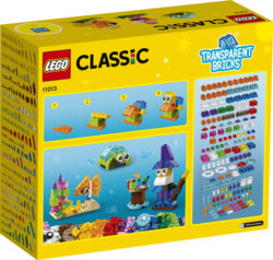 LEGO Classic Прозрачные кубики