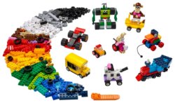 LEGO Classic Кубики и колёса