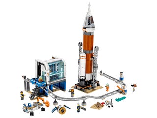 LEGO City Космическая ракета и пункт управления запуском