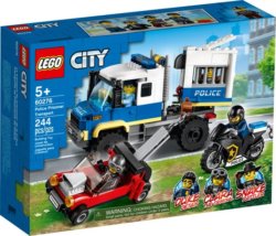 LEGO City Транспорт для перевозки преступников