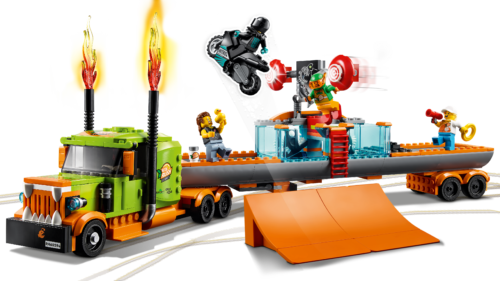 LEGO City Грузовик для шоу каскадёров