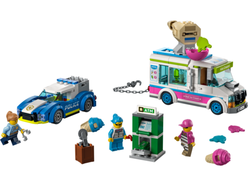 LEGO City Погоня полиции за грузовиком с мороженым