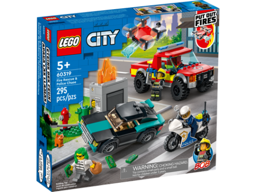 LEGO City Пожарная бригада и полицейская погоня