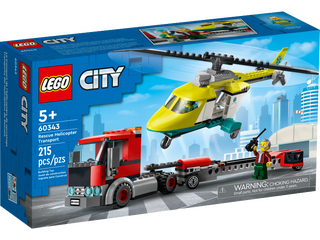 LEGO City Грузовик для спасательного вертолёта