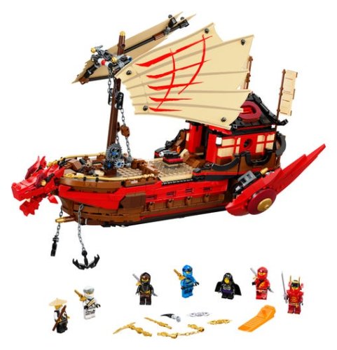 LEGO Ninjago Летающий корабль Мастера Ву