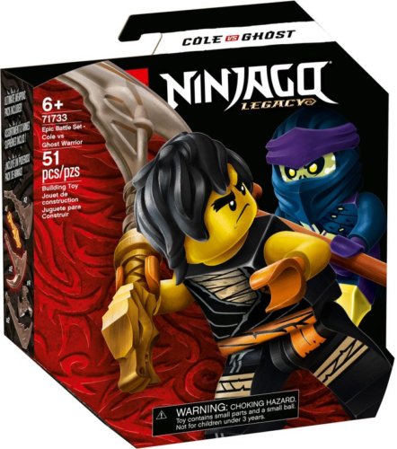 LEGO Ninjago Легендарные битвы: Коул против Призрачного Воина