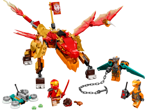 LEGO Ninjago Огненный дракон ЭВО Кая