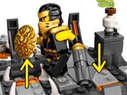 LEGO Ninjago Подземелье колдуна-скелета