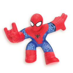 Гуджитсу Человек-Паук. Тянущаяся фигурка Goojitzu Spider-man. TM GooJitZu