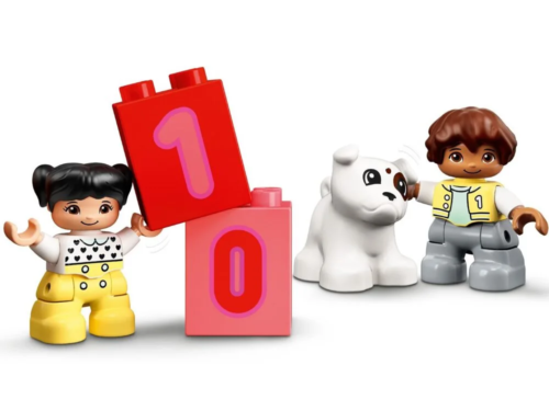 LEGO DUPLO Поезд с цифрами — учимся считать