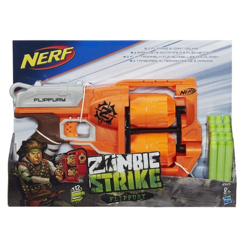 NERF Бластер Nerf Zombie Strike Flipfury (Бластер Nerf Зомби Страйк Переворот) (A9603)