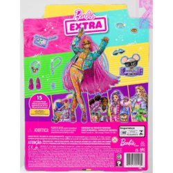 Barbie Кукла BARBIE® Экстра с розовыми косичками GFX09