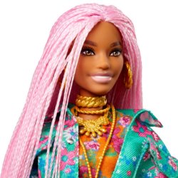 Barbie Кукла BARBIE® Экстра с розовыми косичками GFX09