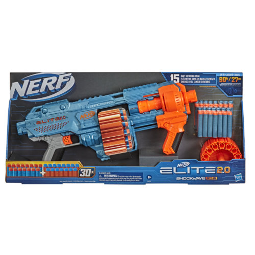 NERF Бластер Nerf Elite 2.0 Shockwave RD-15 (E9527)