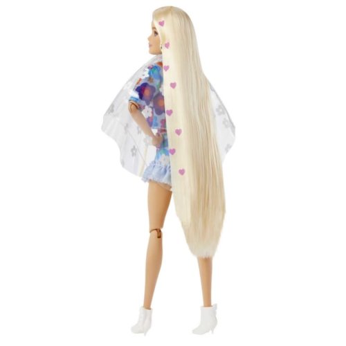 Barbie Кукла Barbie® Экстра в одежде с цветочным принтом HDJ45