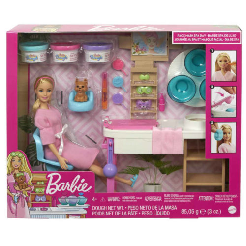 Barbie Игровой набор Barbie® День в Спа-салон с маской для лица GJR83