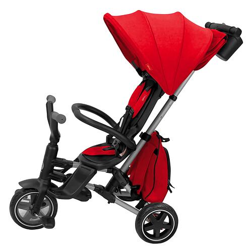 QPlay Детский трёхколесный велосипед (складной) QPlay Nova Plus S700-2 / Red (Красный)