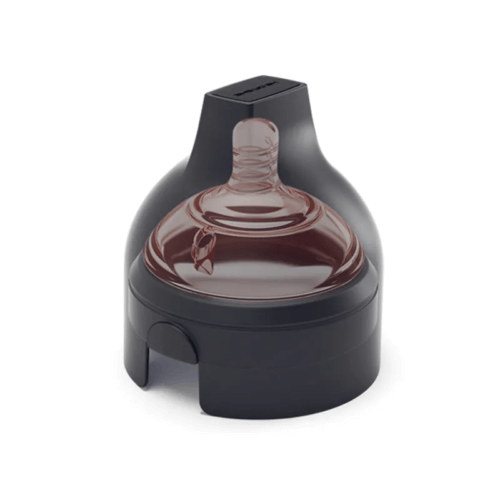 HEORSHE — Антиколиковая бутылочка для кормления 240мл (быстрый поток, 6м+) Ultra Wide Neck Baby Bottle, цвет Чёрный