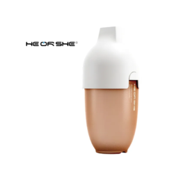 HEORSHE — Антиколиковая бутылочка для кормления 240мл (быстрый поток, 6м+) Ultra Wide Neck Baby Bottle, цвет Белый