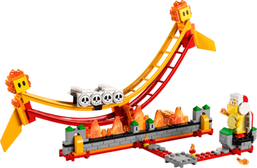 LEGO Super Mario 71416 Набор-дополнение Поездка на Лавовой Волне