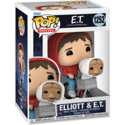 Funko: E.T.. Фигурка POP: Elliot with E.T. in Bike Basket 1252