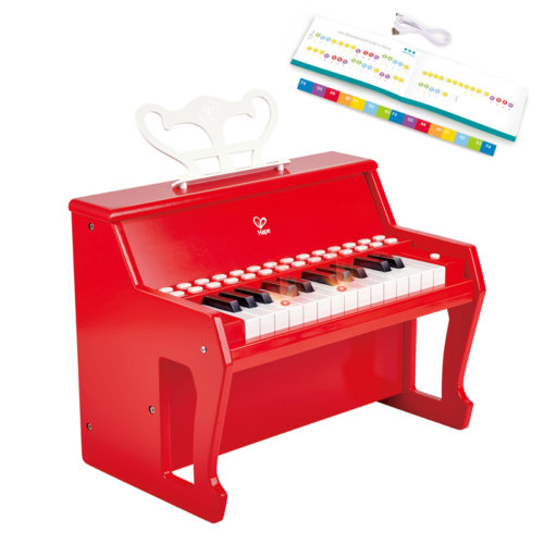 LEARN WITH LIGHTS PIANO, RED