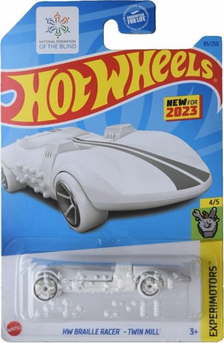 Hot Wheels HW Braille Racer Twin Mill, Experimotors 4/5