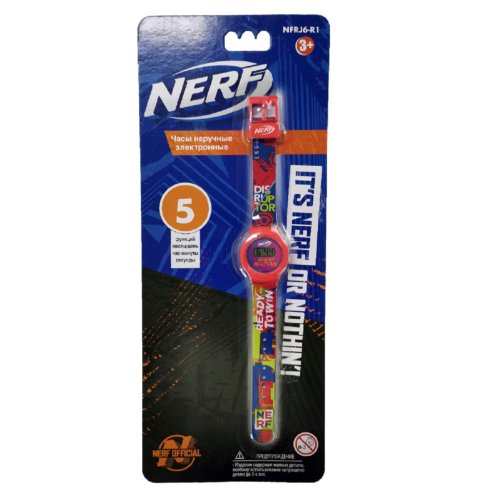 Часы наручные электронные Nerf цвет красный NFRJ6-R1
