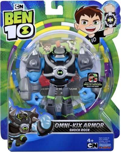 Бен 10 omni-kix armor schock rock