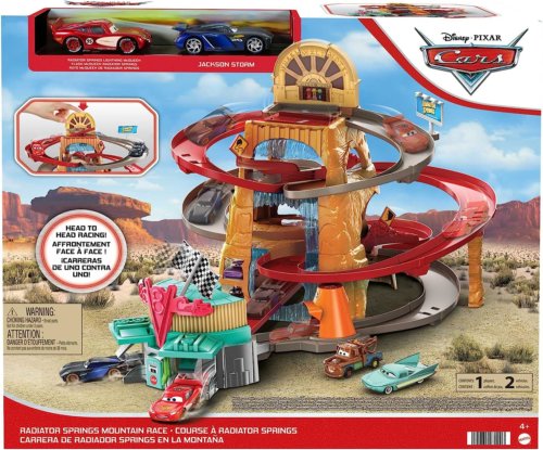 Disney Cars Radiator Springs Mountain Race Playset