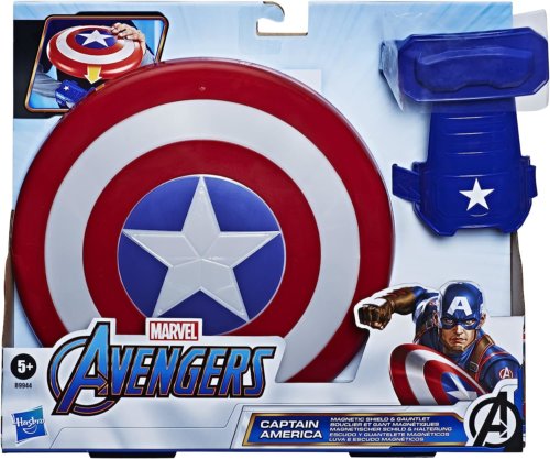 Marvel Avengers Captain America Magnetic Shield & Gauntlet