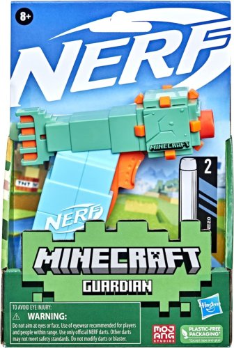 NERF MicroShots Minecraft Guardian